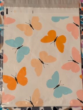 Butterfly Print Polymailers (20)